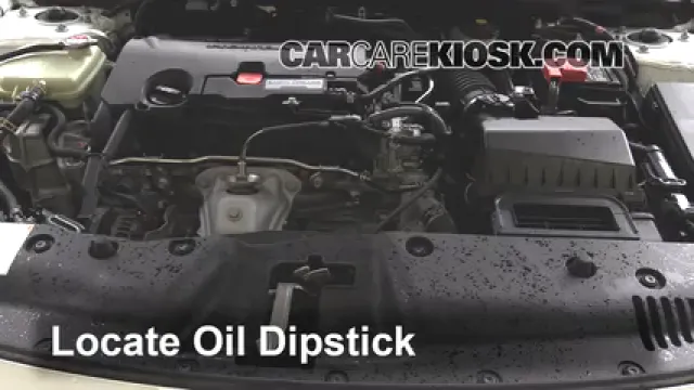 2016 Honda Civic LX 2.0L 4 Cyl. Sedan Huile Vérifier le niveau de l'huile